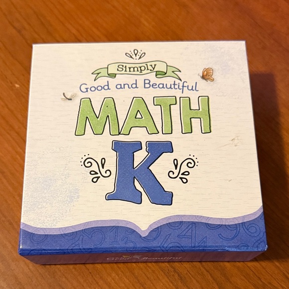 Other - Simply Good and Beautiful Math K Box